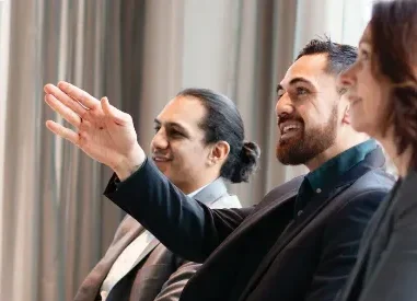 Te Taumata providing attendance and support to Māori exporters during an international trade mission, promoting indigenous trade partnerships.